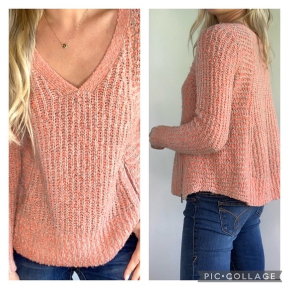 Anthropologie Moth Boucle Zipper V-neck Sweater Size Small - Picture 5 of 15